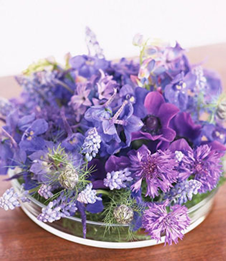 玻璃罩桌花台花商务鲜切花